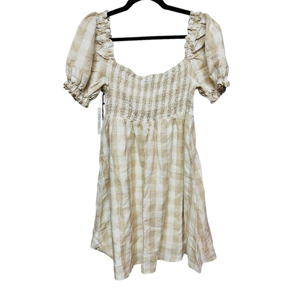 House of Harlow 1960 Gingham Mini Dress - Picture 7 of 8